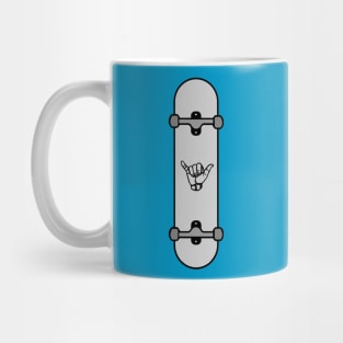 Skateboard Shaka TShirt & Gift Mug